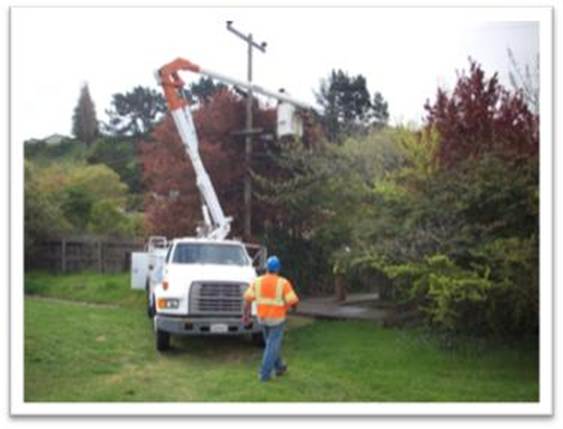 Utility worker